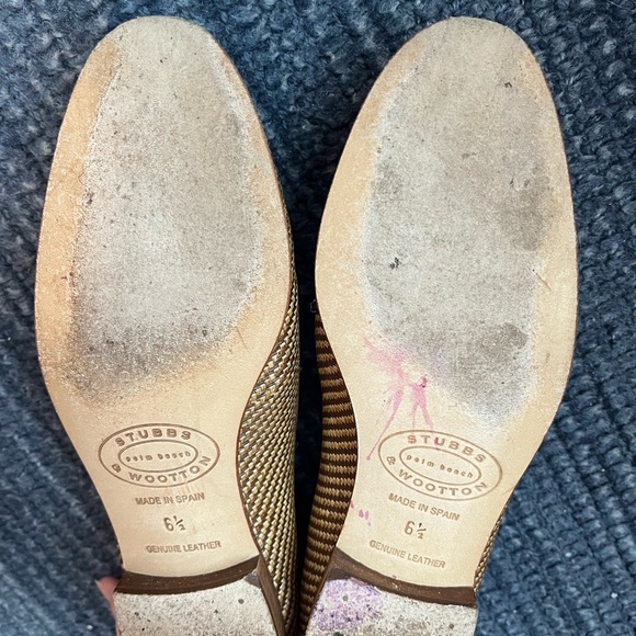 Stubbs and Wootton Straw Slipper - Picture 8 of 10